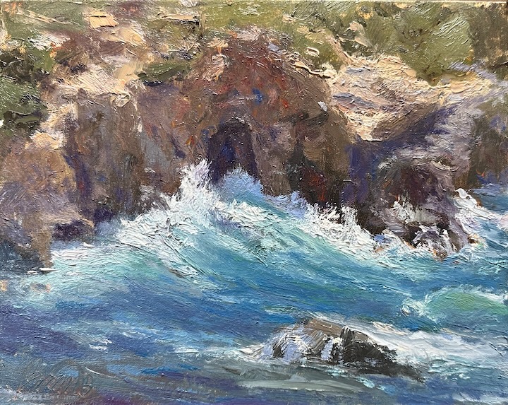 Rich Brimer Plein Air Seascapes Demo