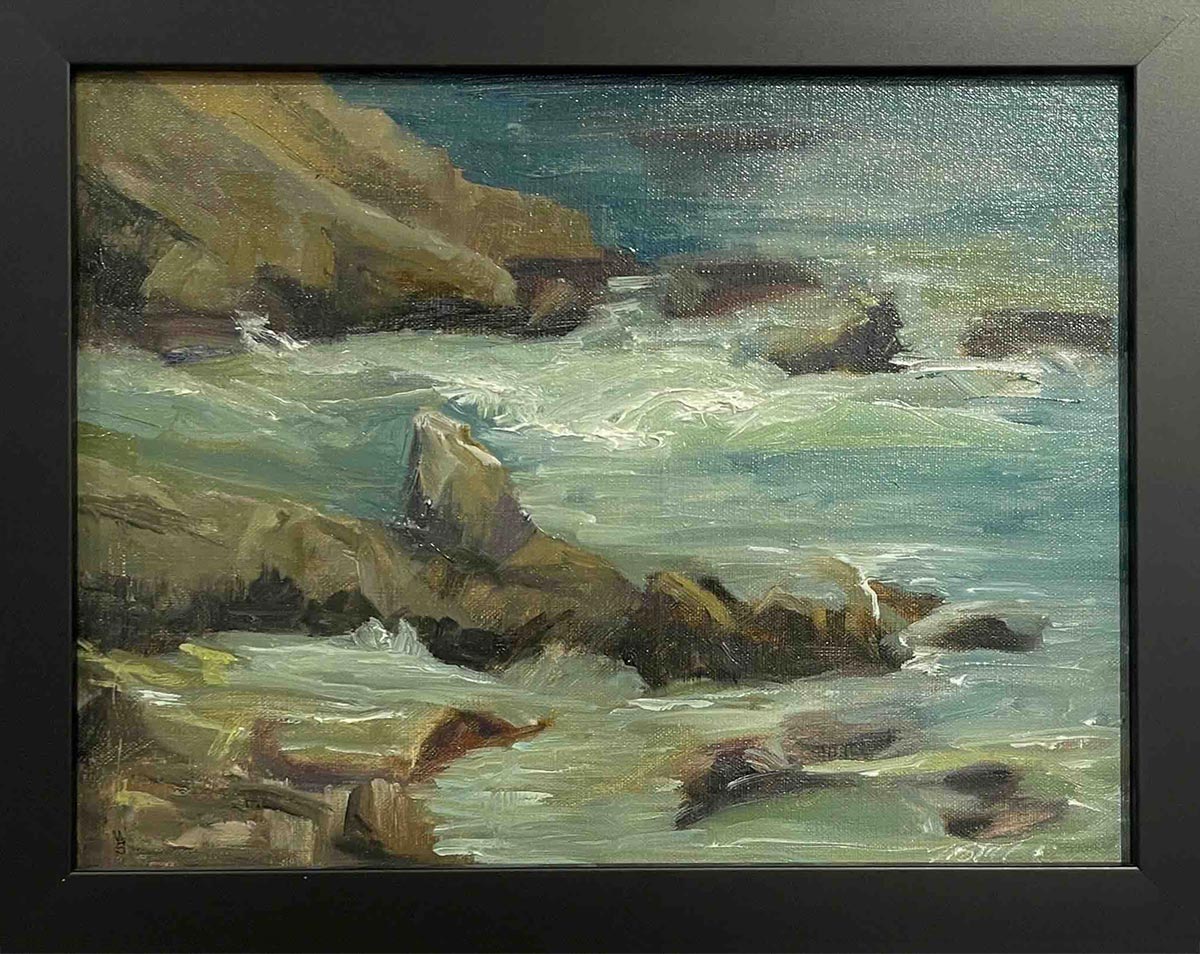  Willa Strupat: Landscape Painting in Oil