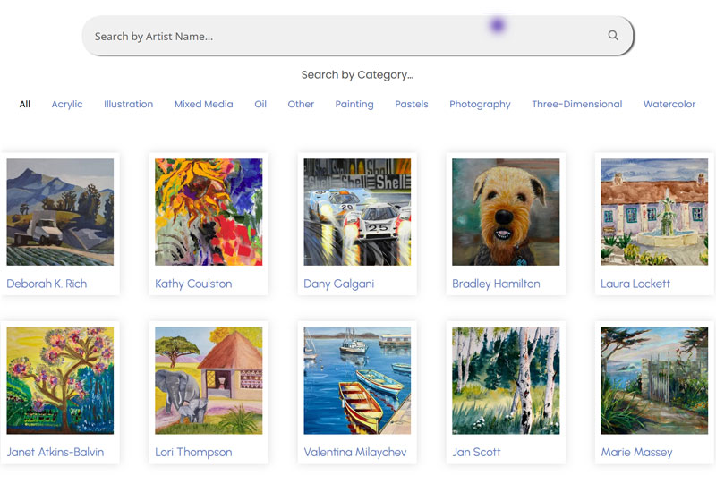 Artist Directory CCAA