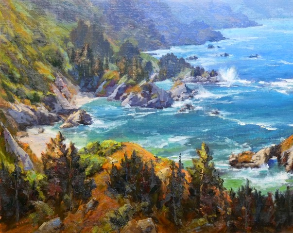 William Davidson Painting Demo - Nov 2024