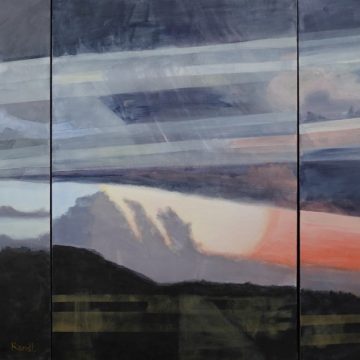 Red Sky at Night_triptych-Cynthia Rand-Thompson